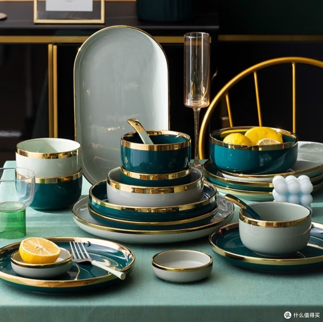 将一日三餐的仪式感拉满，好看又好用的釉下彩餐具大盘点