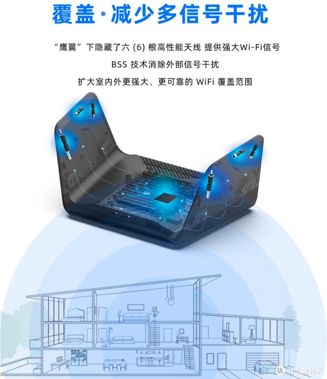 网件（NETGEAR）RAX70 AX6600 wifi6无线路由器千兆电竞/四核三频/MU-MIMO/家用网络全屋覆盖/认证翻新