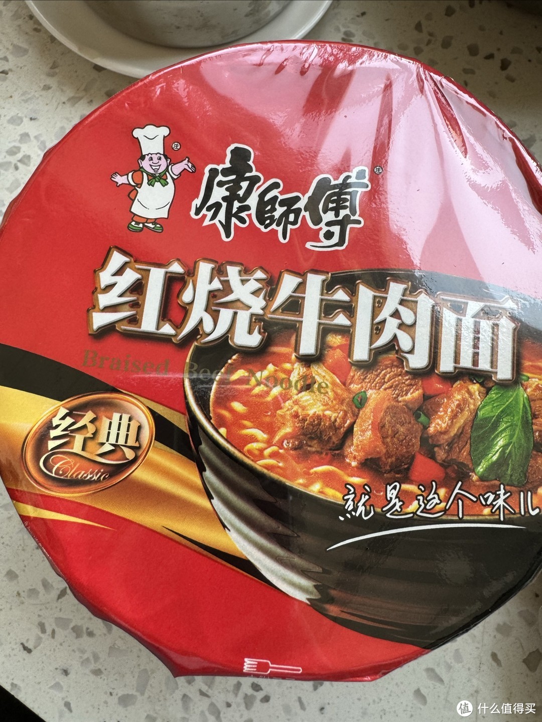 康师傅红烧牛肉面曝光图片