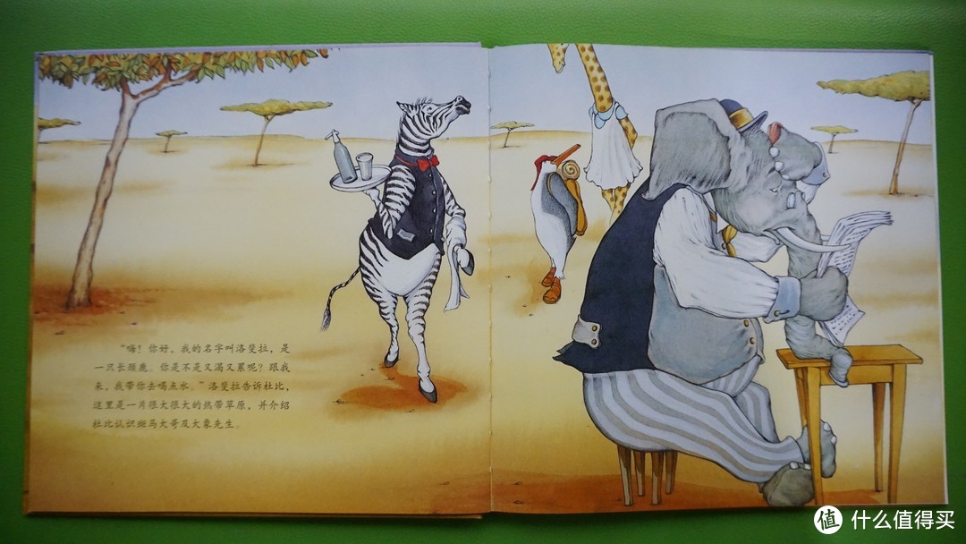 有趣的关于企鹅和非洲的绘本