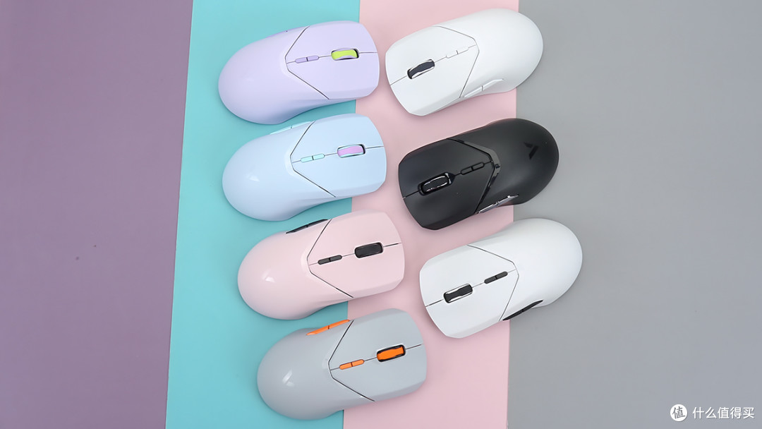 配色升级,选择更多 雷柏vt9pro双模无线游戏鼠标彩色版图赏简评