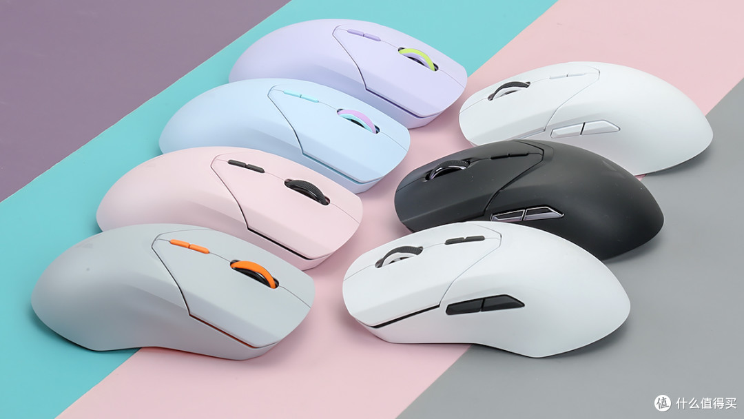 配色升级,选择更多 雷柏vt9pro双模无线游戏鼠标彩色版图赏简评