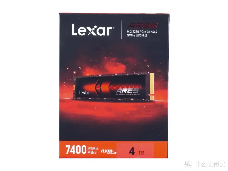 YMTC 232L+NVMe 2.0--Lexar ARES 4TB M.2 SSD专业向评测