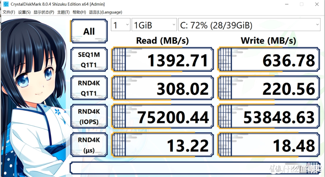 傲腾800P PCIE3.0X2插槽 读写速度