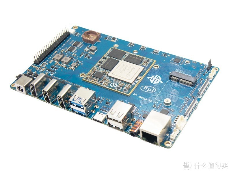 Banana Pi BPI-W3 开源硬件开发板采用瑞芯微 RK3588设计，板载8G内存和32G eMMC存储