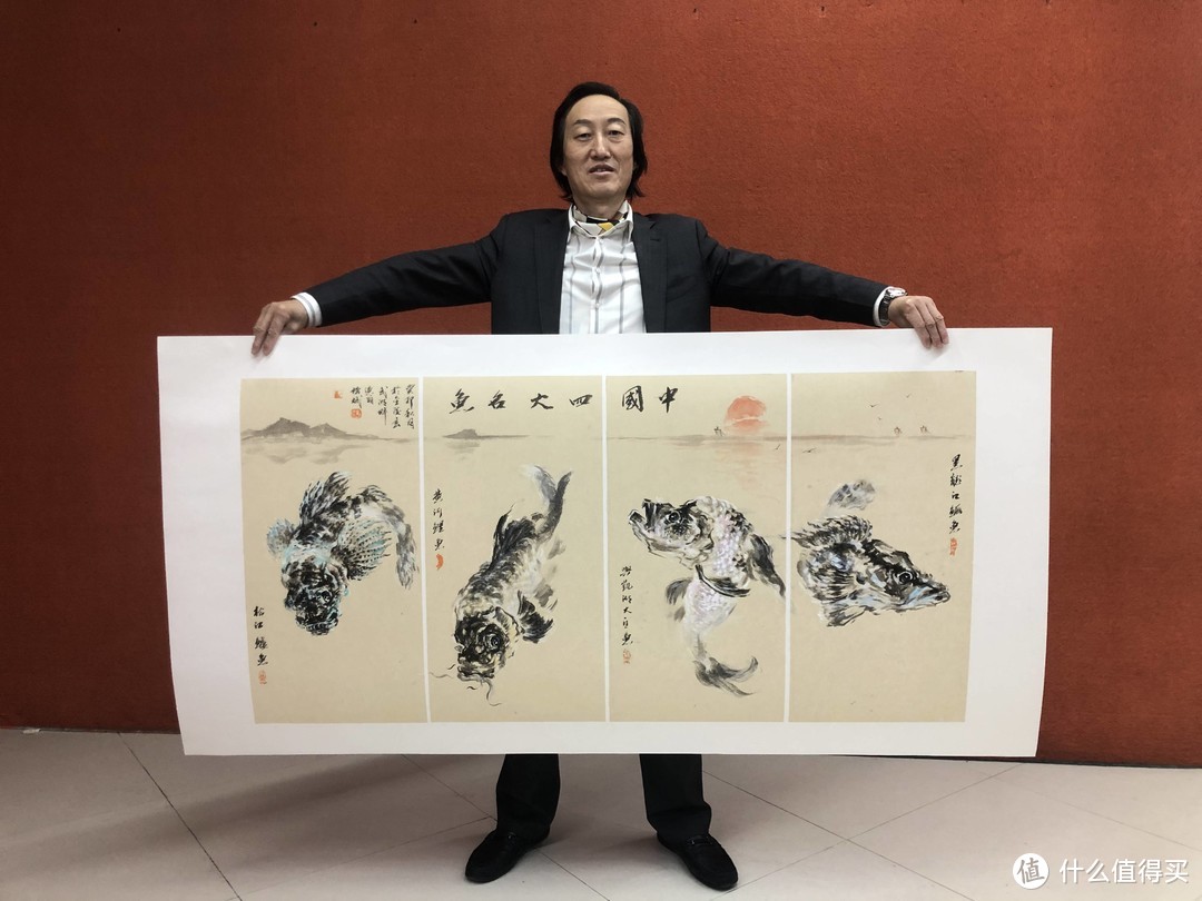 东海渔翁（张传斌教授）首创中国四大名鱼绘画