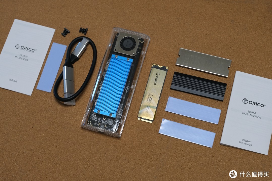 追求飞快的感觉，ORICO J-20 SSD+USB4硬盘盒套装评测