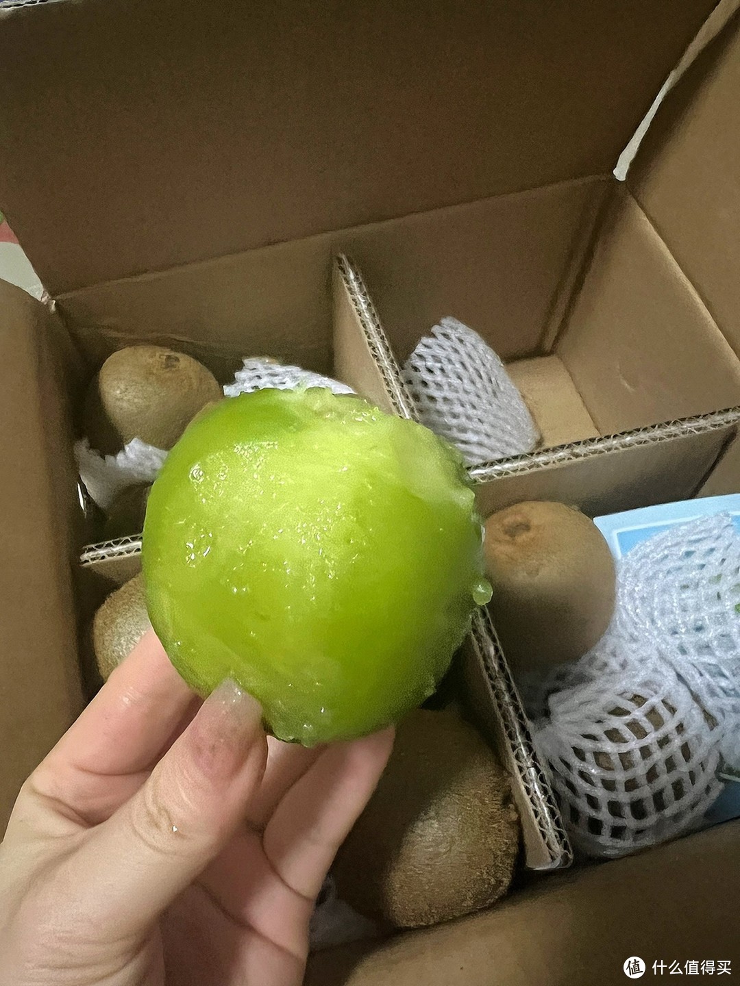 正宗陕西周至绿心猕猴桃，5斤单果100克彩箱，让你品尝到大自然的馈赠