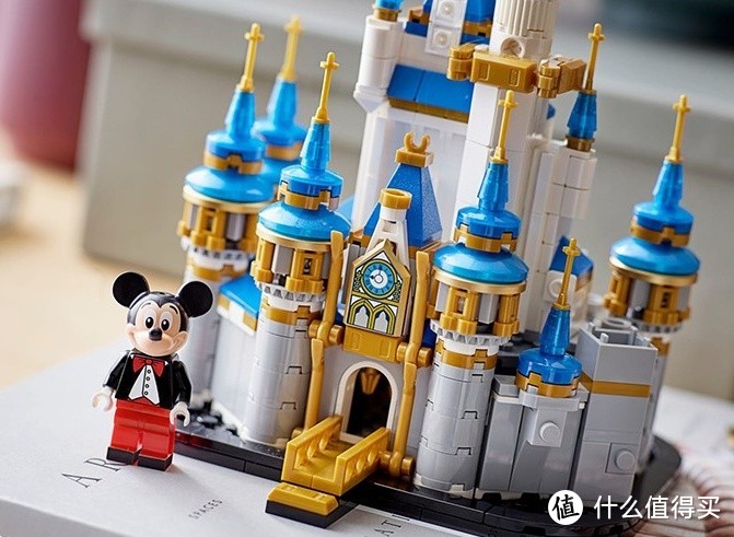 乐高迪士尼拼搭积木玩具 40478 迷你迪士尼城堡：梦幻缩影庆祝迪士尼度假村50周年