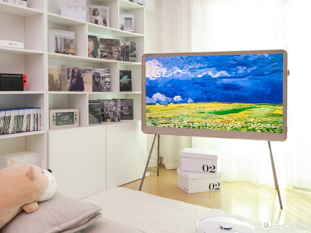 拔草海信艺术电视，用它撑起一个家的氛围感