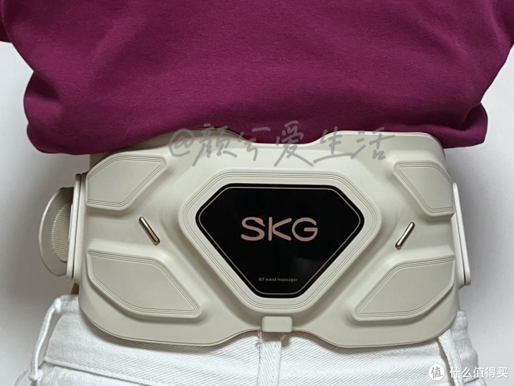 腰部按摩仪是智商税吗?SKG新出腰部按摩仪—SKG金腰带表现如何？