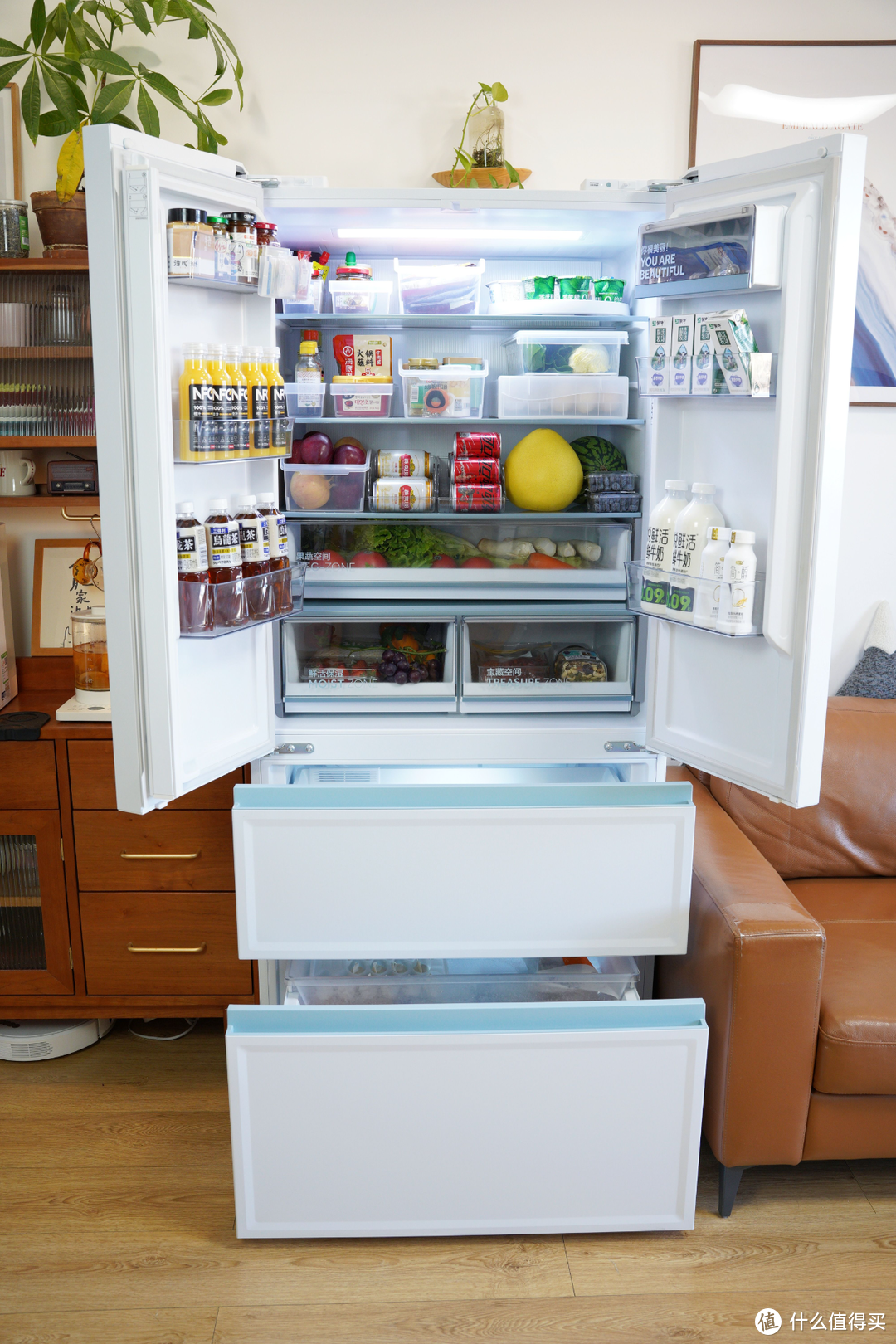 我把故事“写进”冰箱里，懂人情，知冷暖，我家的超级大白海尔白巧501冰箱！