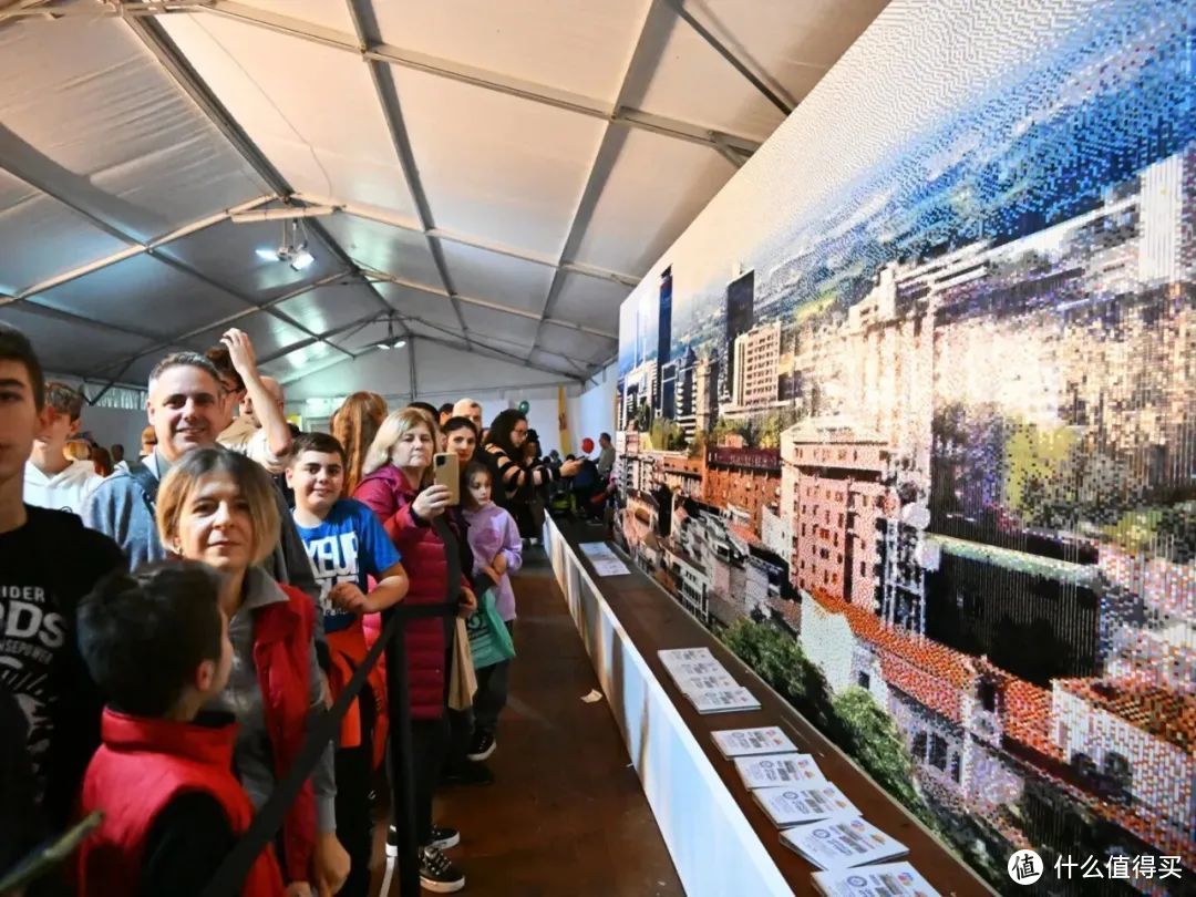 新的吉尼斯世界纪录！世界上最大的乐高光栅墙诞生