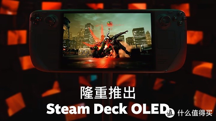 Valve 发布 Steam Deck OLED 游戏掌机 屏幕增大、续航再升级！