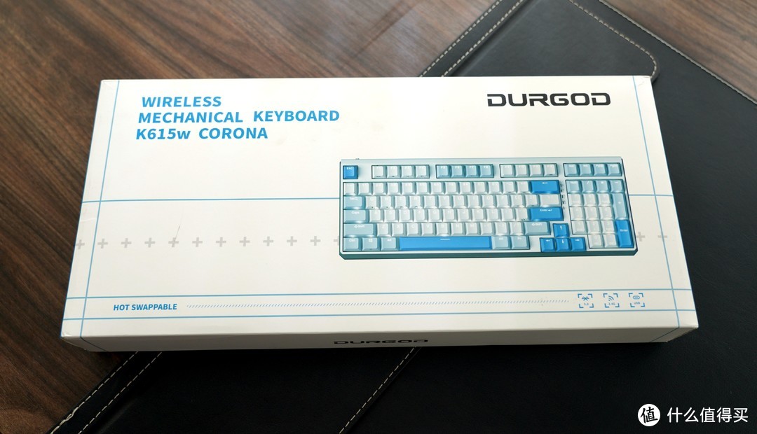 桌面C位新贵-杜伽K615W无线蓝牙三模热插拔97键机械键盘