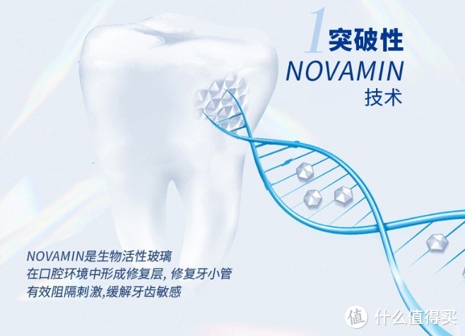 舒适达 抗敏感专业修复 NovaMin技术牙膏——不仅仅是表面的美牙