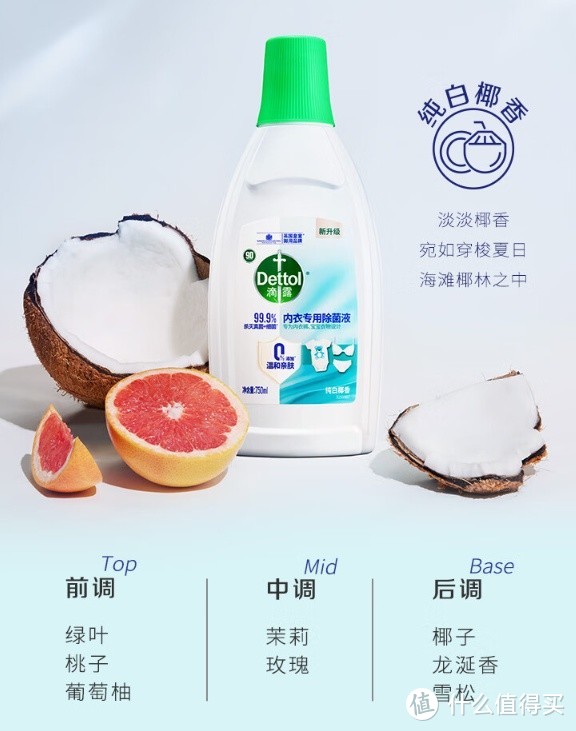 滴露（Dettol）衣物除菌液——更强效，更温和，更清新