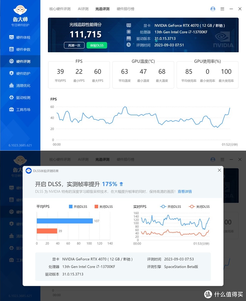 215W的3080Ti 影驰RTX 4070星曜 玩家刚需之选