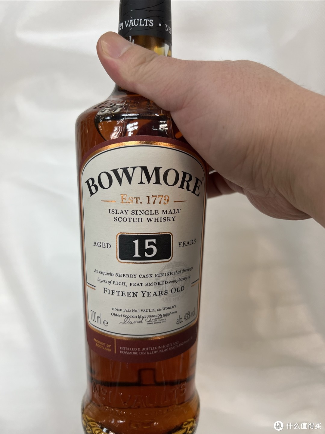 苏格兰单一麦芽威士忌——波摩（Bowmore）15年