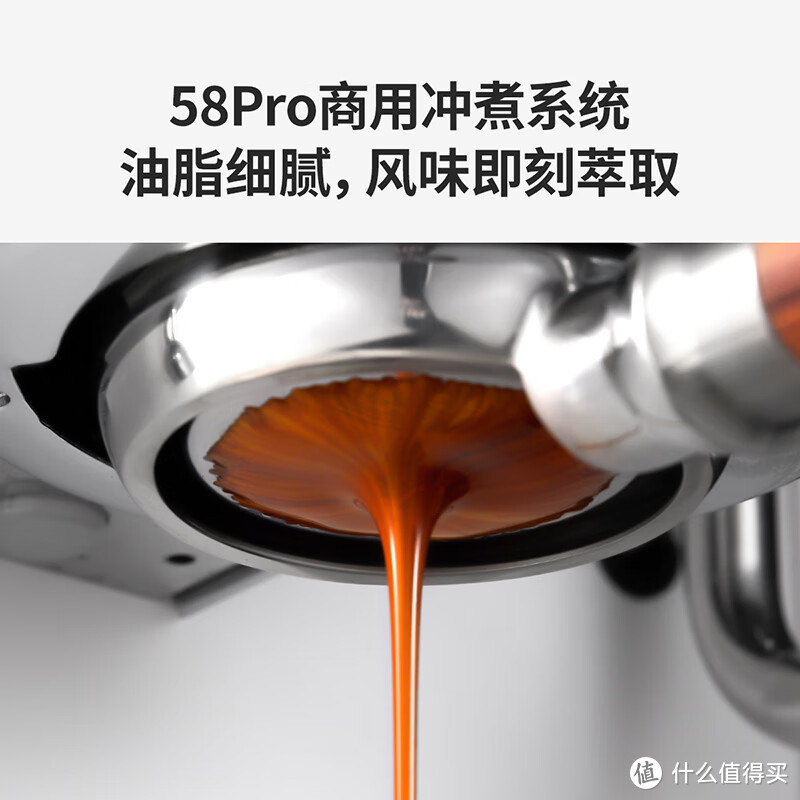 让人惊艳的咖啡机——格米莱咖啡机58Pro商用萃取入门精选家用机，也被称为甲壳虫6代3005E家用咖啡机