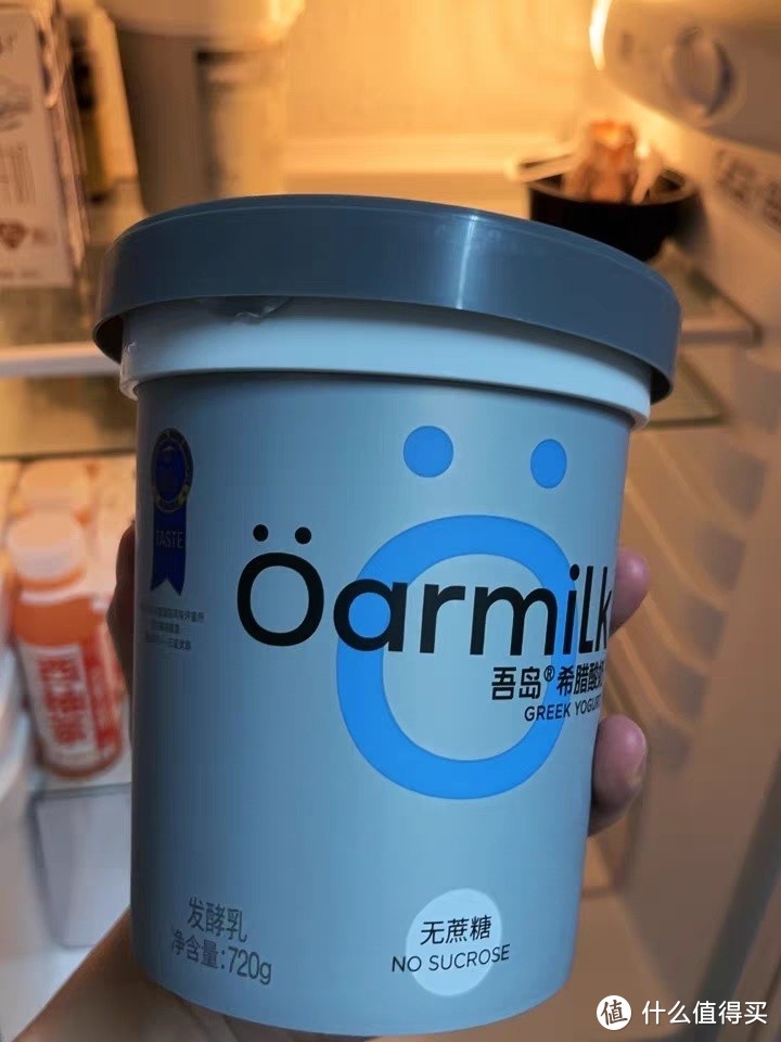 "Oarmilk吾岛希腊酸奶家庭装，让你体验无蔗糖、高蛋白、低温的早餐酸奶新享受！