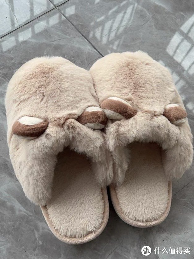 超可爱！想要的棉拖鞋来了，让你的脚暖暖的