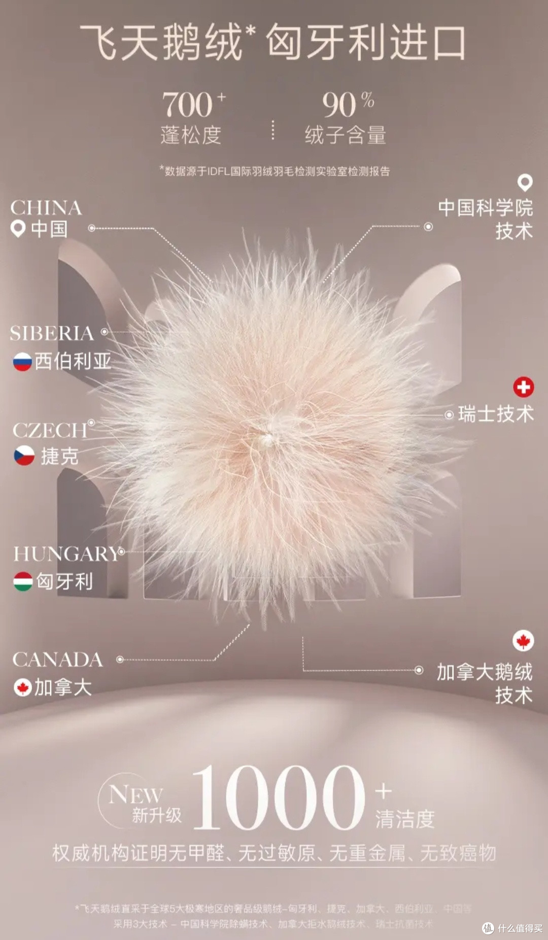 张柏芝同款高梵黑金女王30小六格收腰显瘦高端短款鹅绒羽绒服