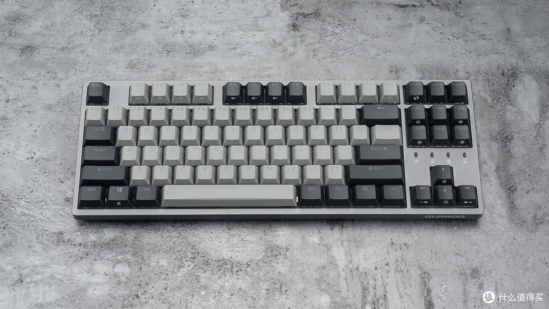 经典配色全新手感杜伽k320v2星光版机械键盘评测