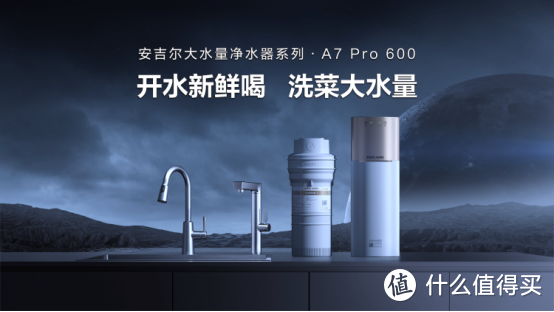 选安吉尔大水量净水器系列A7 Pro 600，满足饮水高要求