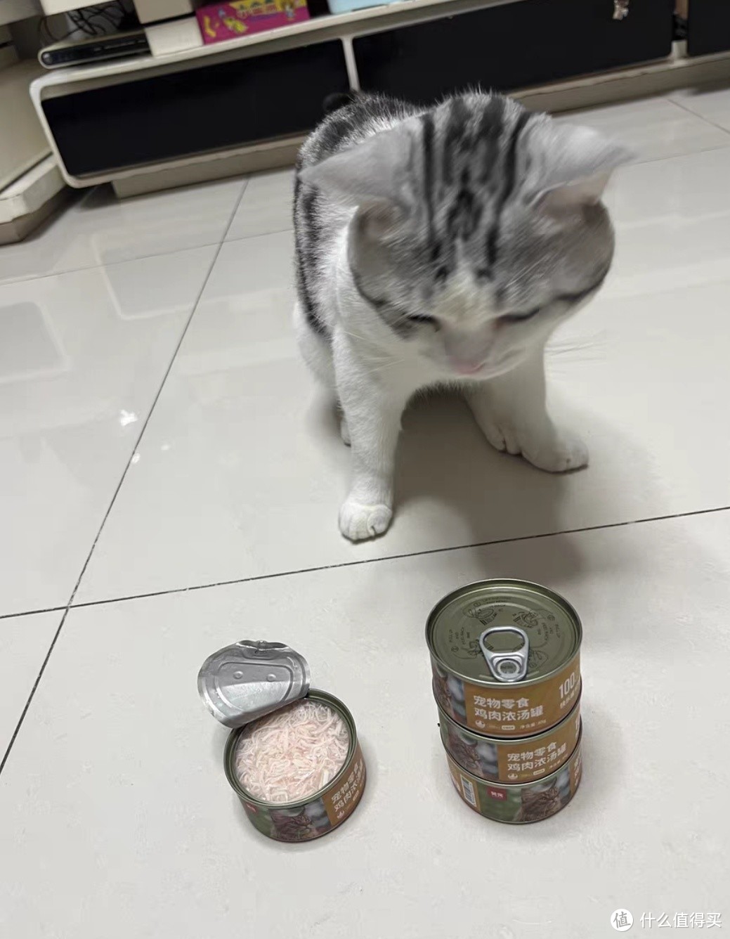 笑宠猫罐头高汤罐鸡肉罐补充营养品增肥猫咪零食幼猫湿粮24罐整箱