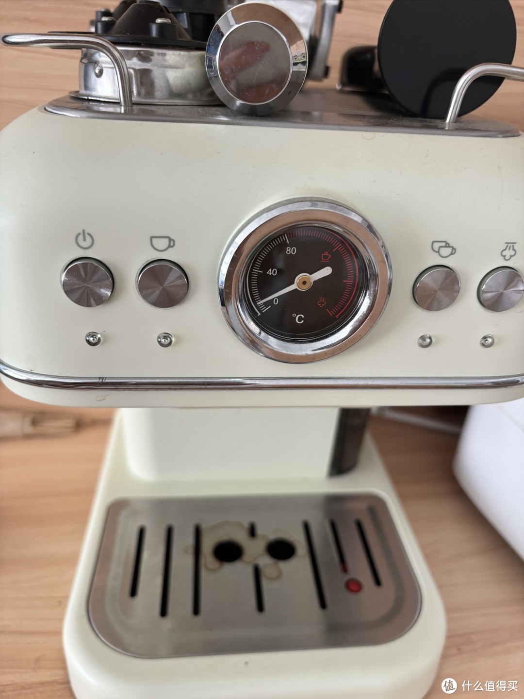 小熊（Bear）咖啡机家用意式泵压式20Bar高压喷射可打奶泡1.2升大容量 咖啡粉/咖啡胶囊