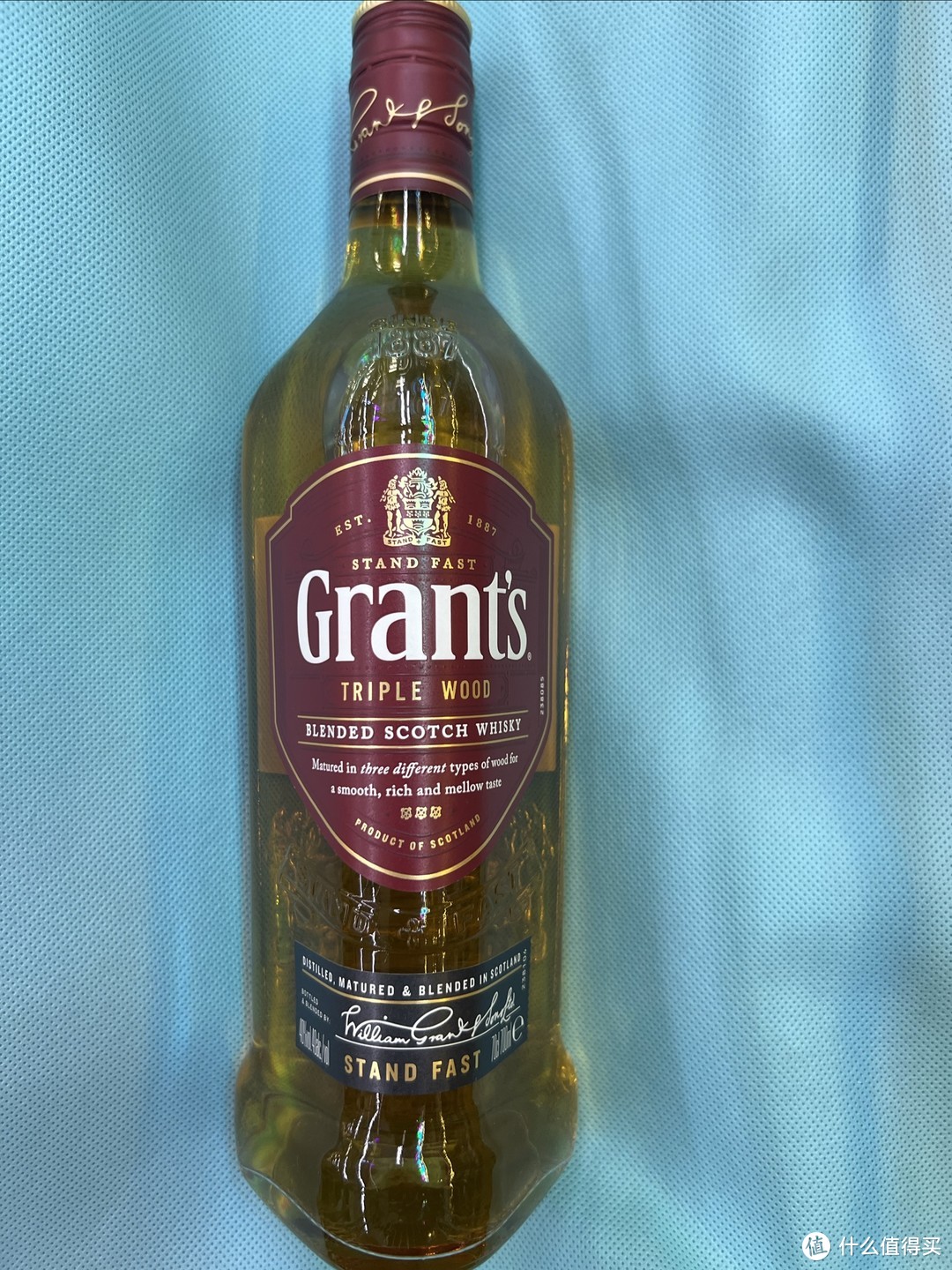 一瓶可以用调酒的苏格拉威士忌——格兰苏格兰威士忌三桶