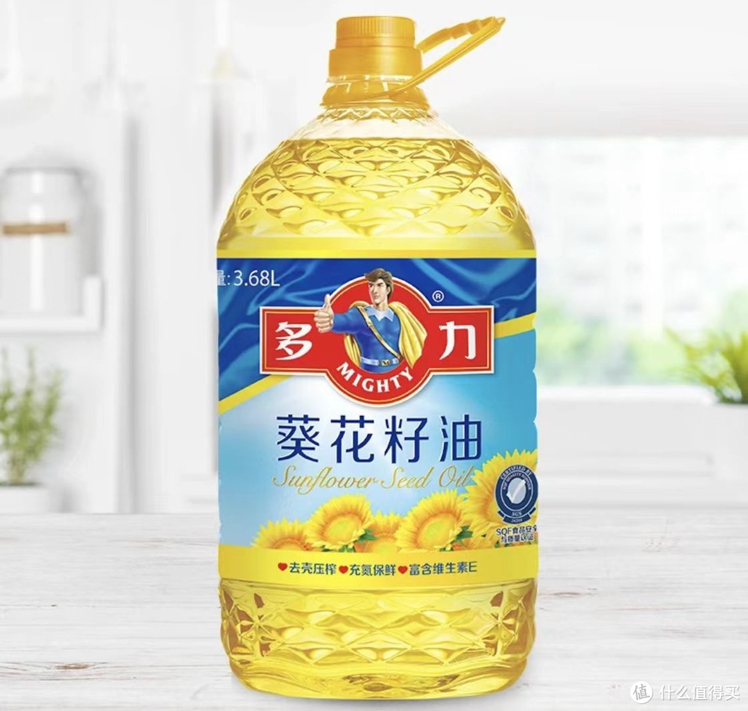 抖音超值购最低59.9元的【3.68L/5L葵花籽油】多力葵花籽油好价格！