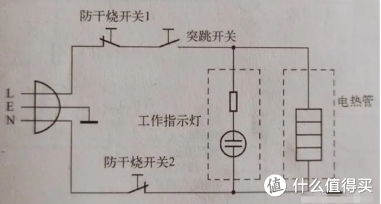 电壶底座线路示意图图片