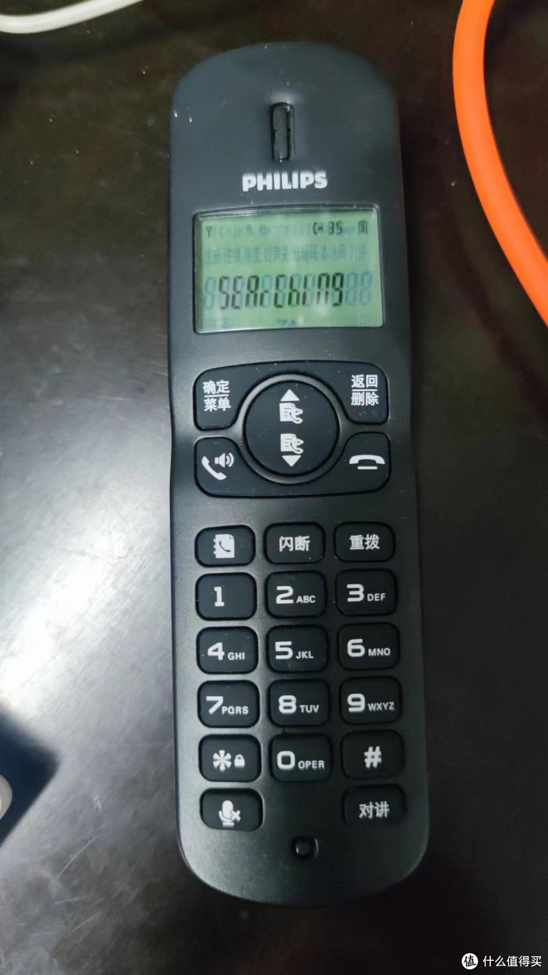 飞利浦 DCTG186 电话机：时尚之选，办公家用必备，持久待机，适用于各种场景！