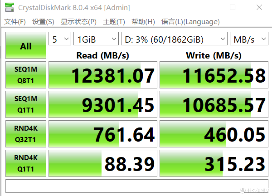 吓人！实测pcie5.0速度12000MB/s！目瞪口呆的PNY CS3150 GEN5评测！