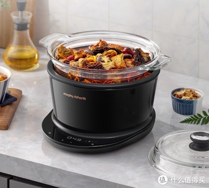 摩飞电器（Morphyrichards）多功能电炖锅：煲汤养生家用3.5L，满足烹饪炖煮需求