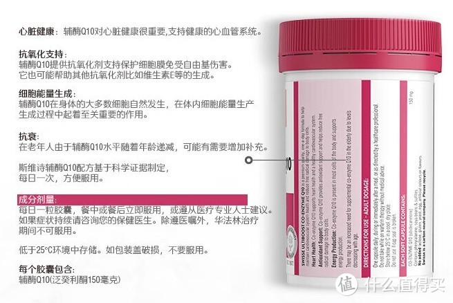 Swisse辅酶Q10软胶囊