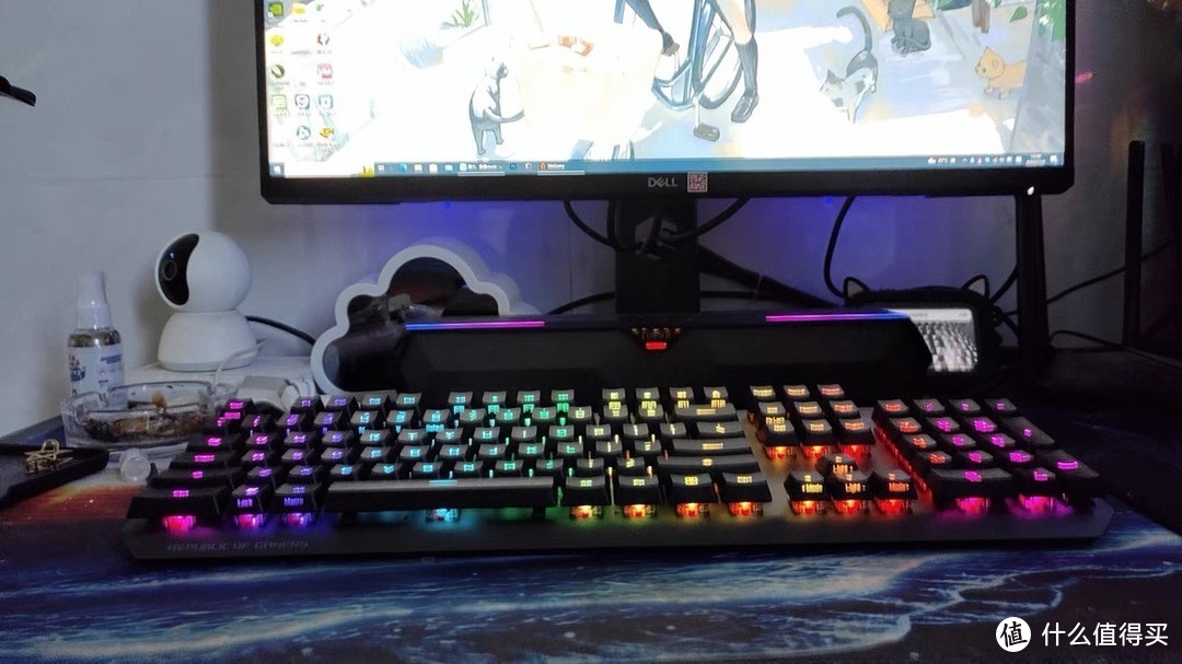 ROG游侠2 RX轴电竞游戏光学红轴机械键盘