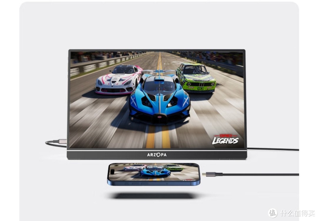 历史低价，只要488元，ARZOPA 便携显示器【原装A+屏IPS 屏，1080P，60Hz，HDR10】当初1000元买的