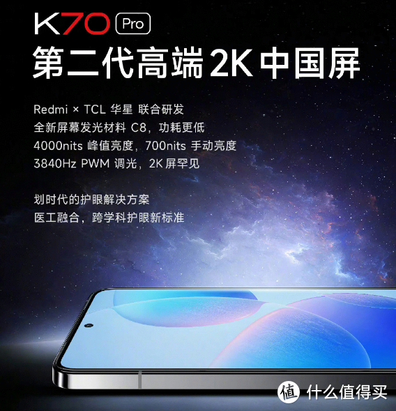网传丨疑似 Redmi K70 Pro 满血版现身跑分库，搭载 24GB 大内存，采用“青山”顶级护眼屏