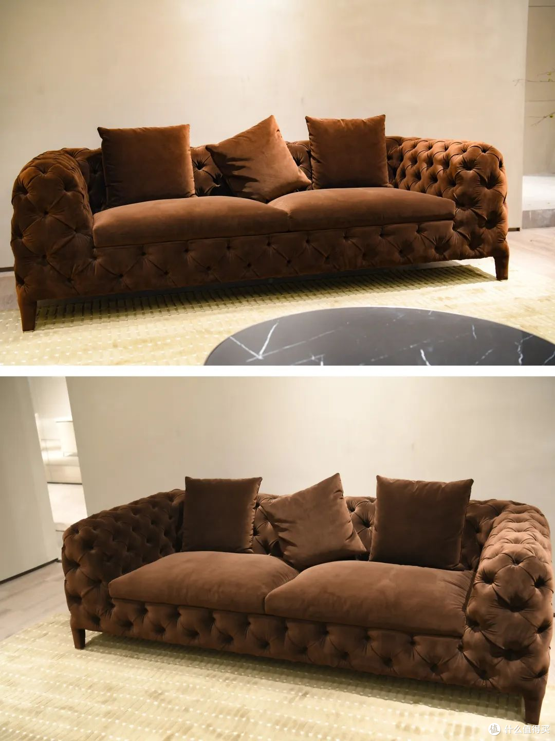贵也值得!磨砂皮沙发太香了,跟着买不踩雷,家里颜值直接拉满!