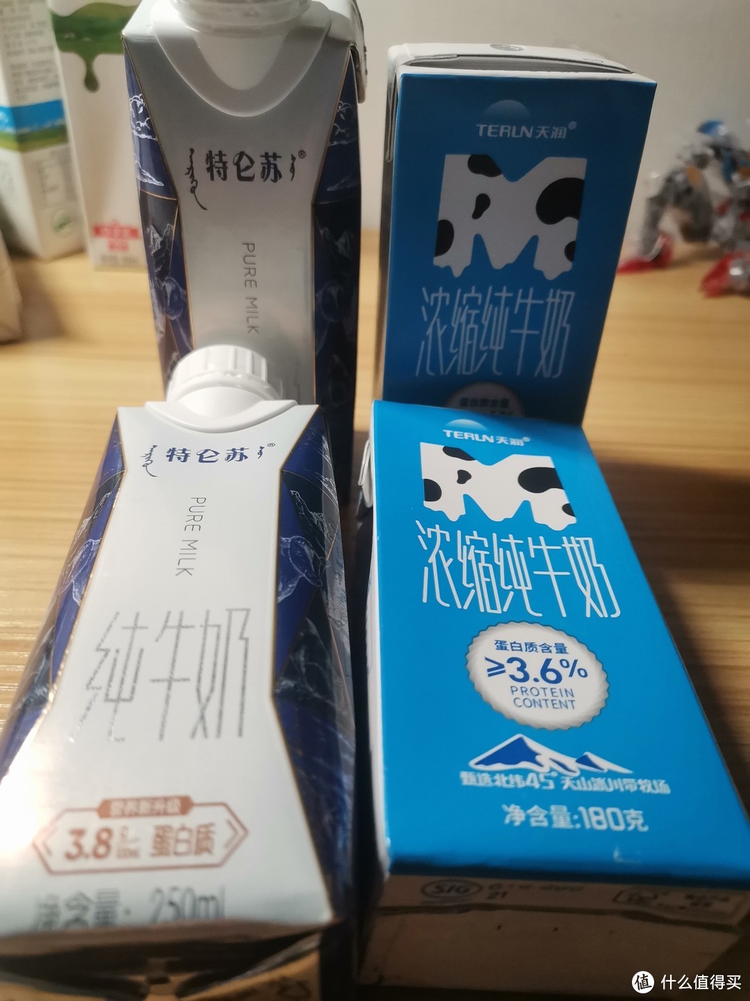 双11收获，几个品牌的牛奶大乱斗-2特仑苏vs天润