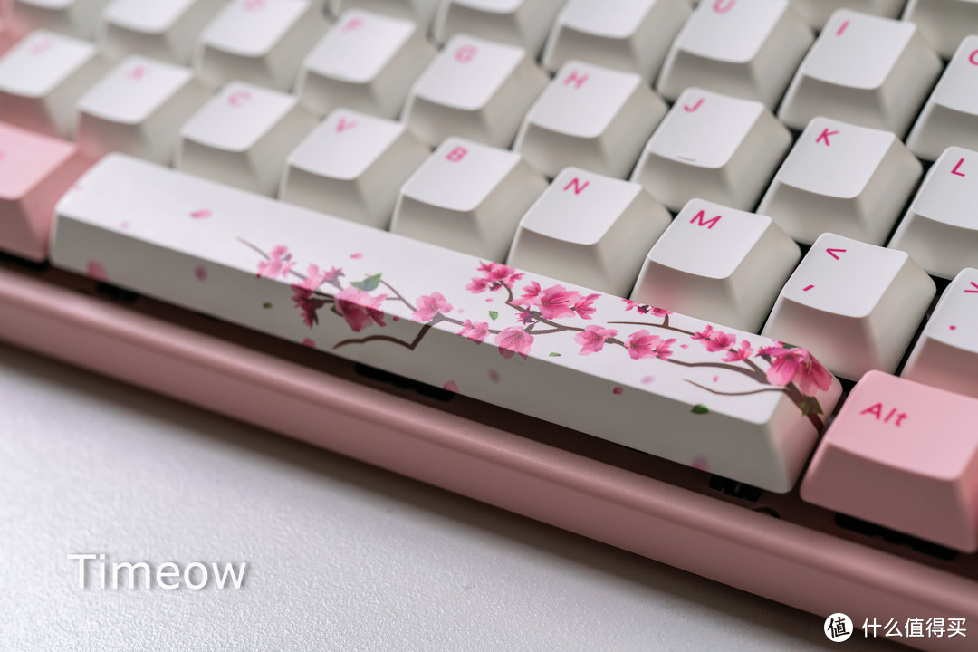 猛男樱花粉！本来想给老婆用 但我却很喜欢的Varmilo阿米洛VA87樱花机械键盘