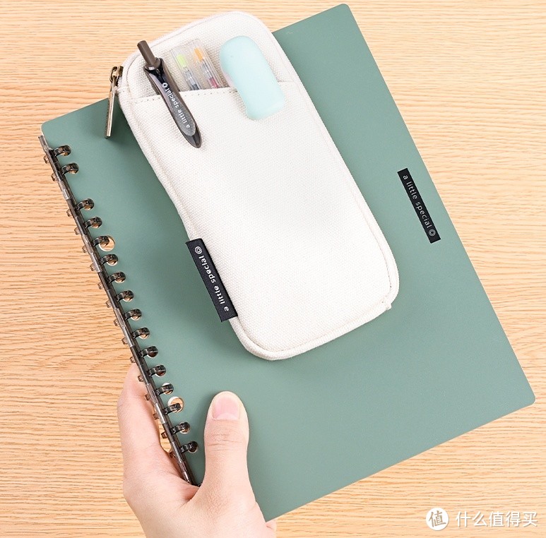国誉（KOKUYO）一米新纯CLICASE夹夹笔袋，轻松便捷的文具收纳袋