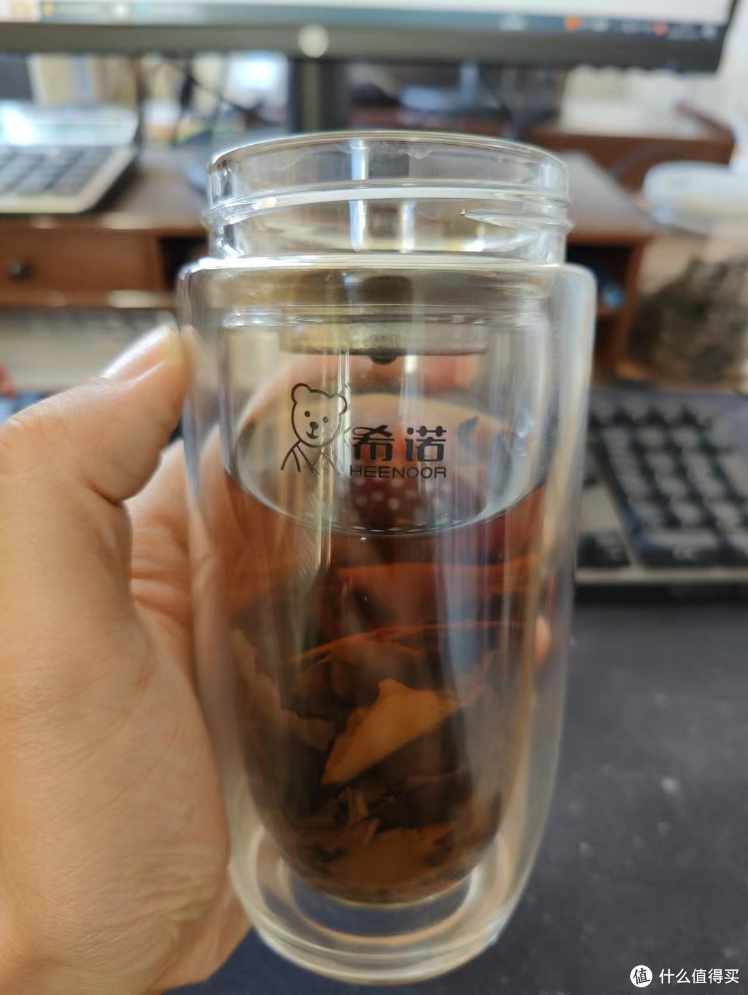 入手希诺抗菌玻璃杯，竟打开了健康喝茶的新方法
