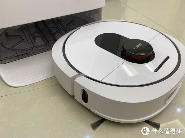 睿米EVA扫地机器人开箱评测，自清洁自集尘高性能体验！