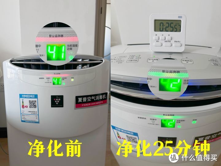 【真机实测】能除菌、除醛、除PM2.5的夏普空气消毒机KI-BC608-W和夏普空气净化器FP-CK80Z-W深度测评