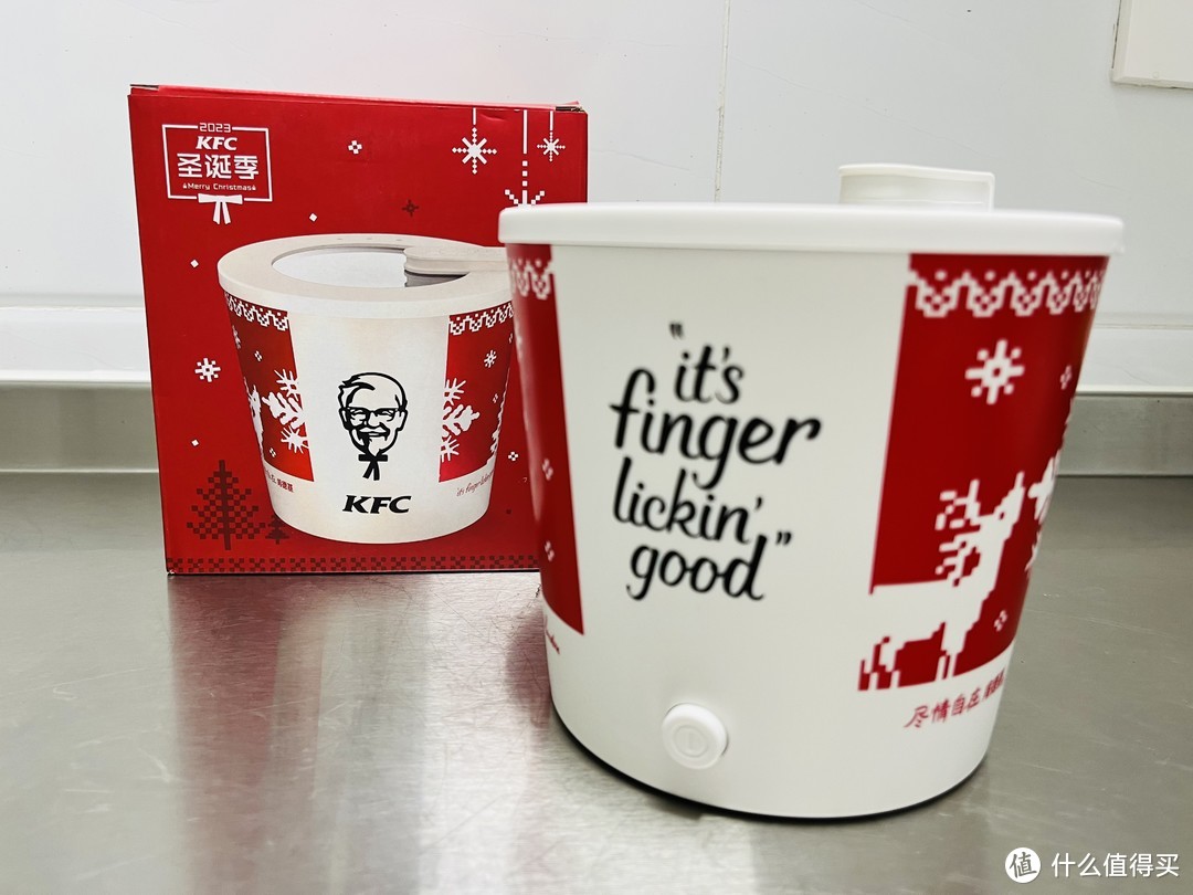 KFC圣诞限定电热锅，我替你们买来啦~