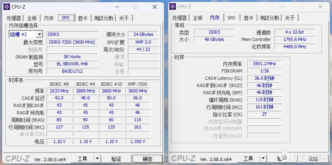 四槽无风扇超8200MHz，宏碁掠夺者冰刃DDR5 7200 24GX2 内存测评